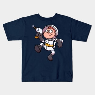 Cartoon Space Monkey Kids T-Shirt